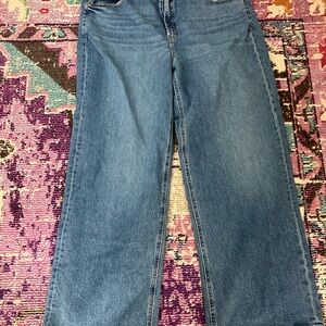 Old Navy Mid Blue High-Rise Jeans